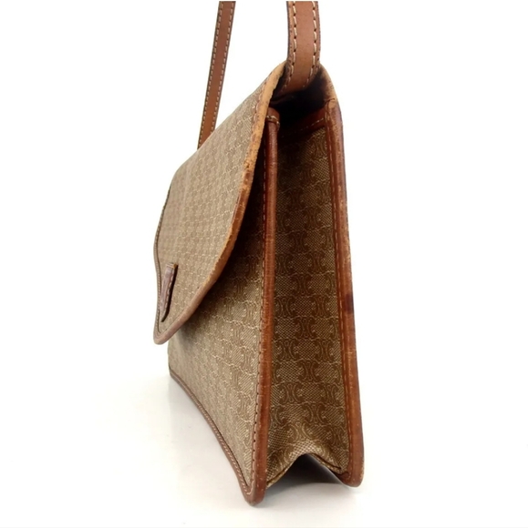 CELINE MO6 WALLET SHOULDER BAG 2-PEACE SET PVC LEATHER - Picture 4 of 14